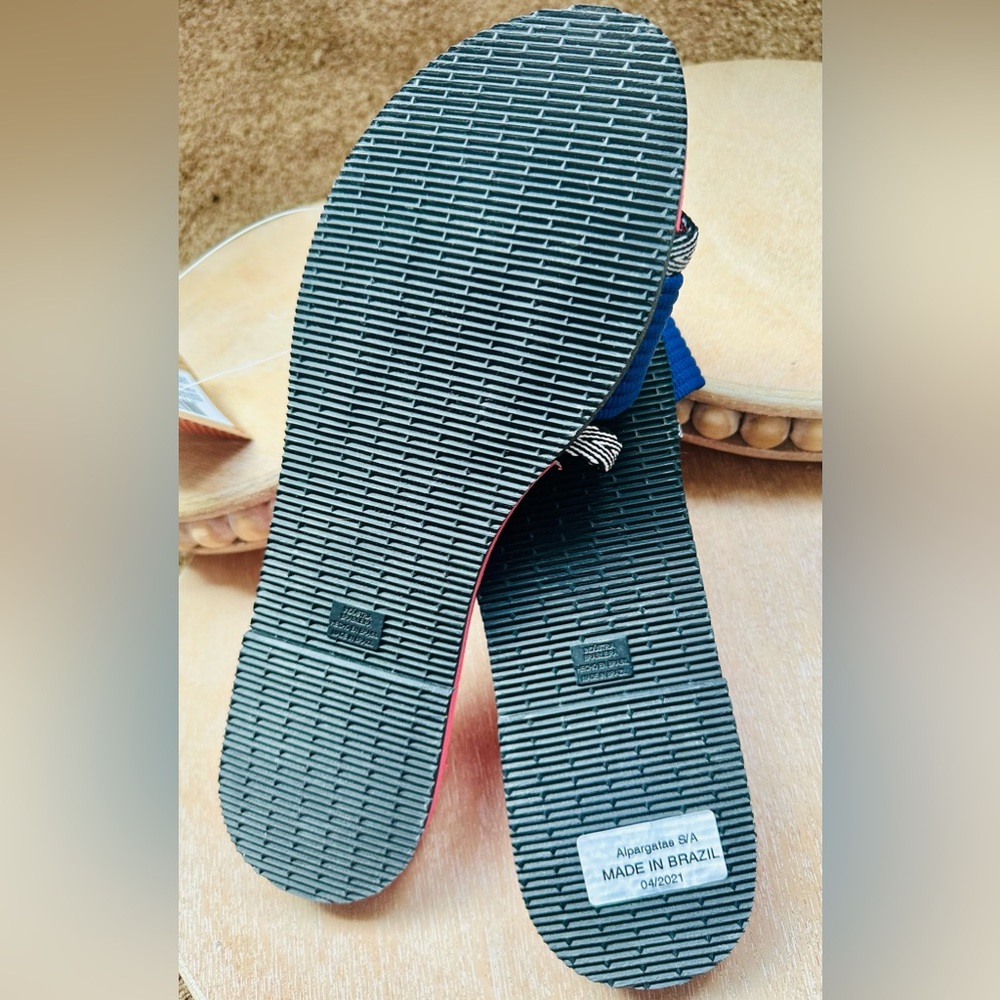 🆕🔖Havaianas You Trancoso Women's Sandals✨Pink Portcelain/Blue✨41/42 US 10/11 - Picture 15 of 15